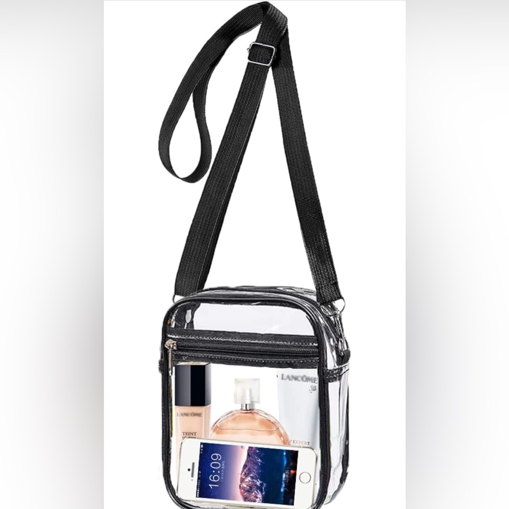 Clear Crossbody Stadium Bag